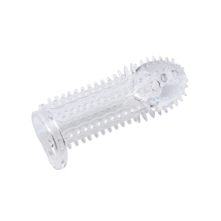 Насадка SuperMe Nubby Sleeve Clear - фото №3