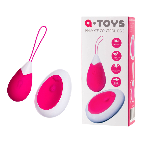 Віброяйце Toyfa A-Toys силікон - фото