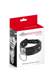 Нашийник c кільцем Fetish Tentation Choker Ring - - фото №2