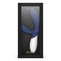 Масажер простати LELO Loki Wave 2 Base Blue, 2 мотори, манливий рух + вібрація - - фото №3