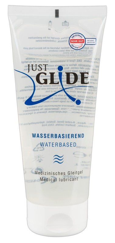 Лубрикант Just Glide Waterbased, 200 мл - фото