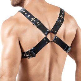 Чоловіча портупея Art of Sex - Arcady, Чорний L-2XL - - фото №3