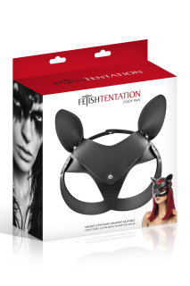 Маска кішки Fetish Tentation Adjustable Catwoman Diamond Mask - - фото №3