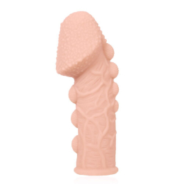 Насадка на член Kokos Extreme Sleeve ES.09 розмір S, потовщувальна, стимулюючий рельєф - фото