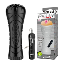 Мастурбатор вагіна з вібрацією Pussy vibration - фото