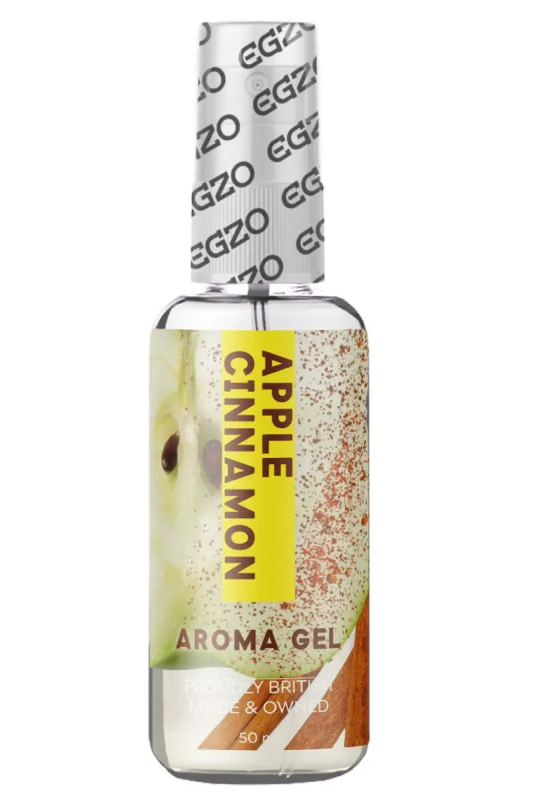 Їстівний лубрикант EGZO AROMA GEL Apple Cinnamon (яблуко з корицею), 50 мл - фото