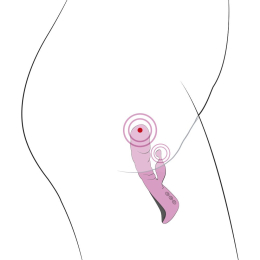 Вібратор Adrien Lastic Trigger з масажними рухами стовбура - - фото №5