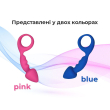Анальна пробка Adrien Lastic Budy Pink із стимулюючою ніжкою, макс. діаметр 2,5 см - фото №4