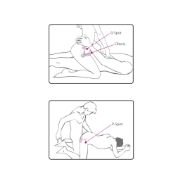 Вібронасадка на член Adrien Lastic Gladiator з пультом LRS, стимуляція клітора та точки G, 2 мотори - - фото №6