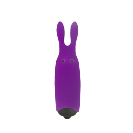 Віброкуля Adrien Lastic Pocket Vibe Rabbit Purple зі стимулювальними вушками - фото