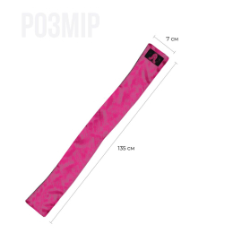 Пов’язка-стрічка з сатину 2в1 Adrien Lastic Satin Sash (пов’язка на очі і стрічка для зв’язування) - - фото №2