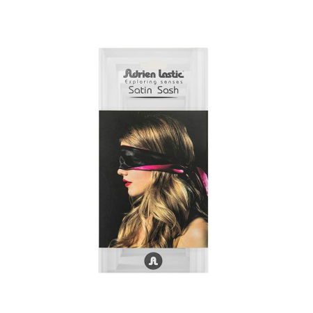 Пов’язка-стрічка з сатину 2в1 Adrien Lastic Satin Sash (пов’язка на очі і стрічка для зв’язування) - фото №3