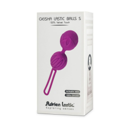 Вагінальні кульки Adrien Lastic Geisha Lastic Balls Mini Pink (S), діаметр 3,4 см, маса 85 г - - фото №3
