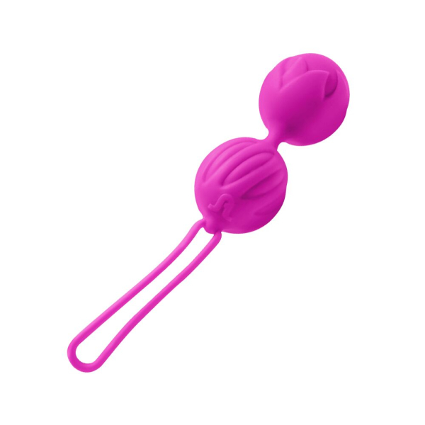Вагінальні кульки Adrien Lastic Geisha Lastic Balls Mini Magenta (S), діаметр 3,4 см, вага 85 г - фото