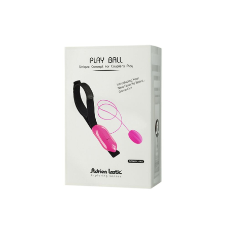 Виброяйце Adrien Lastic Playball для стимуляції точки А, з турборежимом, кріплення до ноги - фото №5