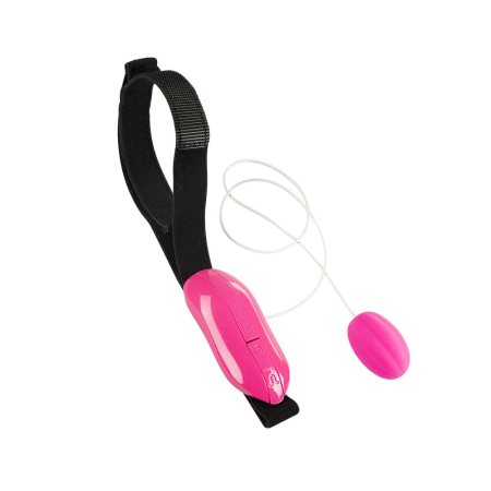 Виброяйце Adrien Lastic Playball для стимуляції точки А, з турборежимом, кріплення до ноги - фото