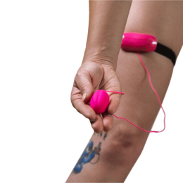 Виброяйце Adrien Lastic Playball для стимуляції точки А, з турборежимом, кріплення до ноги - - фото №4