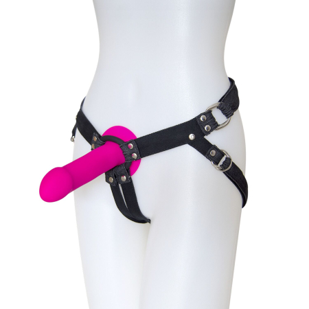 Джинсові трусики для страпона Adrien Lastic - Lastic Strap-on №3
