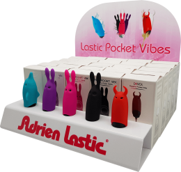 Набір вібраторів Adrien Lastic Promo Pack Pocket Vibe (25 шт + тестери) - фото