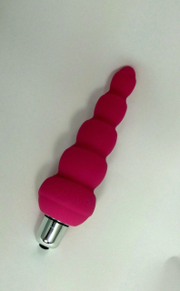 Анальний вібростимулятор Alive Lance, силікон, макс. діаметр 2,9 см (передостання кулька) - - фото №4