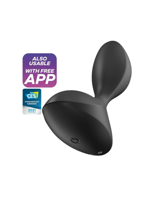 Анальна смарт-пробка з вібрацією Satisfyer Sweet Seal Black - фото