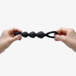 Анальний ланцюжок Love To Love BING BANG L - BLACK ONYX - - фото №5