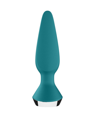 Анальна смарт-вібропробка Satisfyer Plug-ilicious 1 Petrol - фото №5