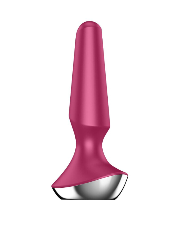 Анальна смарт-вібропробка Satisfyer Plug-ilicious 2 Berry - фото