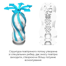 Мастурбатор Tenga Air-Tech Ultra Size, вища аеростимуляція та всмоктувальний ефект - - фото №3