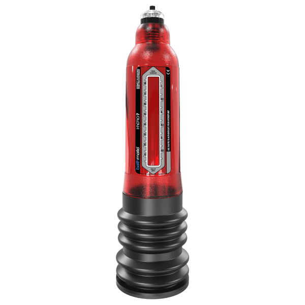 Гідропомпа Bathmate Hydro 7 Red, для члена довжиною від 12,5 до 18 см, діаметр до 5 см 