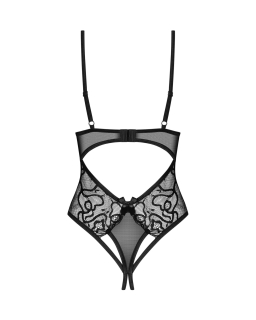 Боді Obsessive Blomentis crotchless teddy XS/S - - фото №4