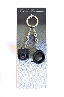 Брелок Наручники Чорний - - фото №2