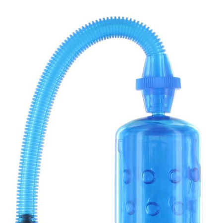 Вакуумна помпа XLsucker Penis Pump Blue для члена довжиною до 18см, діаметр до 4 см - фото №2