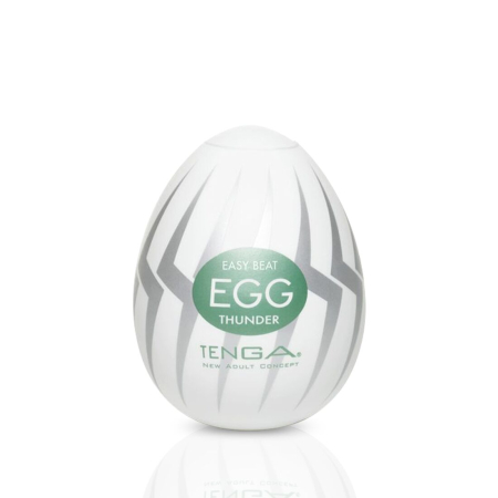 Мастурбатор-яйце Tenga Egg Thunder (блискавка) - фото