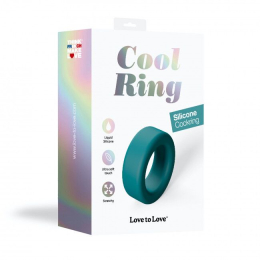 Ерекційне кільце широке Love To Love COOL RING - TEAL ME - - фото №6