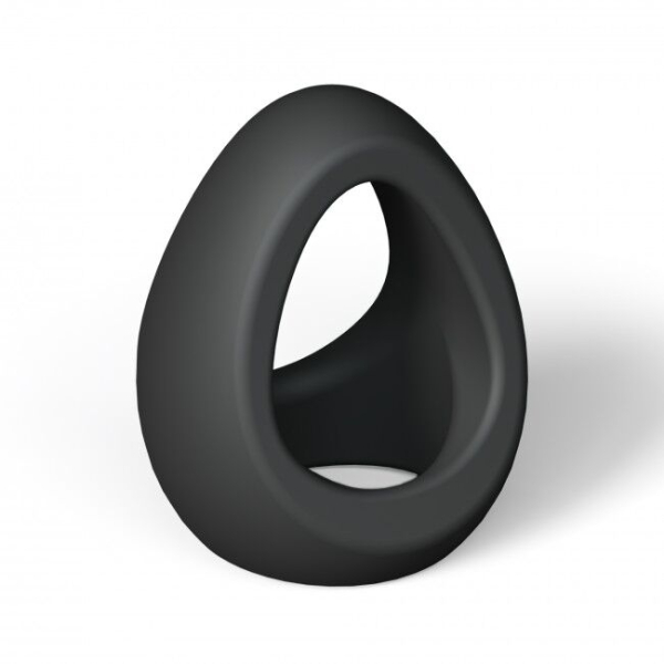 Ерекційне кільце подвійне Love To Love FLUX RING - BLACK ONYX - фото