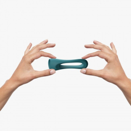 Ерекційне кільце подвійне Love To Love FLUX RING - TEAL ME - - фото №3