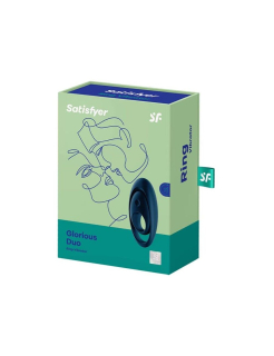 Подвійне ерекційне кільце з вібрацією Satisfyer Glorious Duo - - фото №3