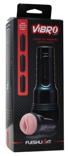 Мастурбатор з вібрацією Fleshlight Vibro Pink Lady Touch, три віброкулі, стимулювальний рельєф - - фото №4