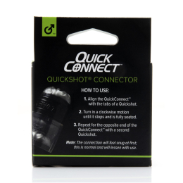 Адаптер Fleshlight Quickshot Quick Connect для з'єднання двох Квікшотов в одну іграшку - - фото №4