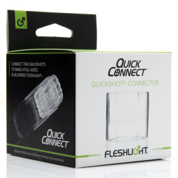 Адаптер Fleshlight Quickshot Quick Connect для з'єднання двох Квікшотов в одну іграшку - - фото №3