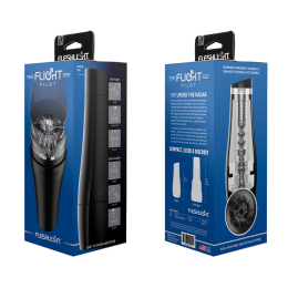 Мастурбатор Fleshlight Flight Pilot (Чорний), компактний розмір - - фото №4