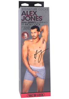 Фалоімітатор Doc Johnson Signature Cocks Alex Jones 11 inch UltraSkyn - - фото №4