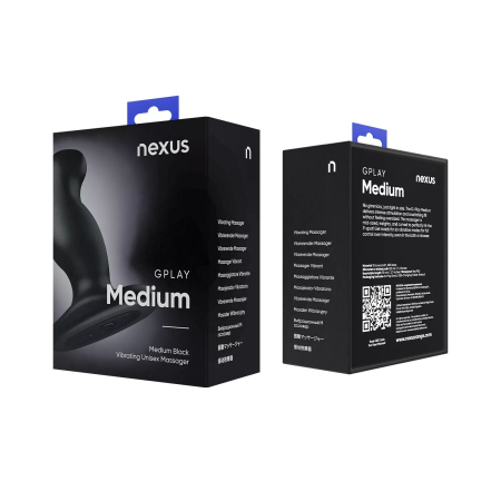 Вібромасажер простати Nexus G-Play Plus M Black, макс. діаметр 3 см, перезаряджуваний - фото №13