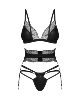 Комплект Obsessive Lobellis 3-pcs set XL/2XL - - фото №3