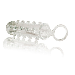 Насадка на член Dorcel Mr. Orgasm з кільцем для мошонки, ультрастимулювальний рельєф - - фото №2