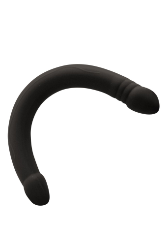 Фалоімітатор двосторонній Dorcel Real Double Do Black, діаметр 4 см, довжина 42 см - фото №3