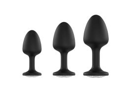 Анальна пробка Dorcel Geisha Plug Diamond L з кулькою всередині, створює вібрації, макс. діаметр 4см - - фото №2