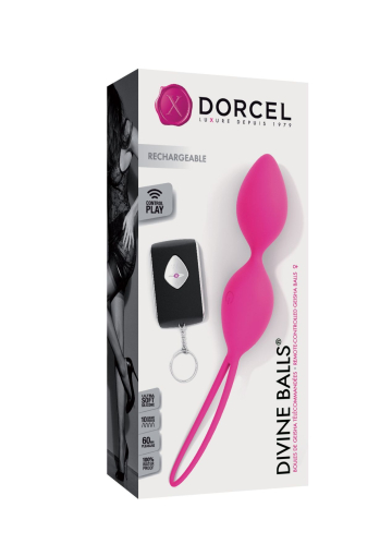 Вагінальні кульки Dorcel Divine Balls, діаметр 3,5 см, маса 91г №6