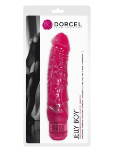 Фалоімітатор вібратор Dorcel Jelly Boy, діаметр 4,2см ТПЕ, плавне регулювання потужності вібрації - - фото №3